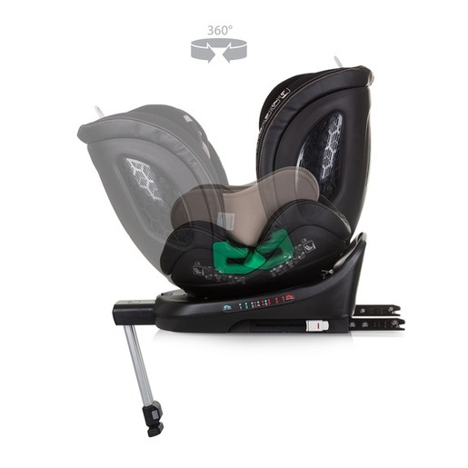 Chipolino autosjedalica, ISOFIX, 40-150 cm, Maximus Macadamia