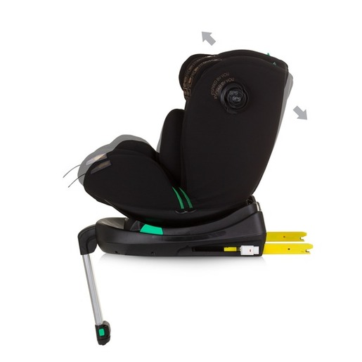 Chipolino autosjedalica, ISOFIX, 40-150 cm, Olympus Obsidian