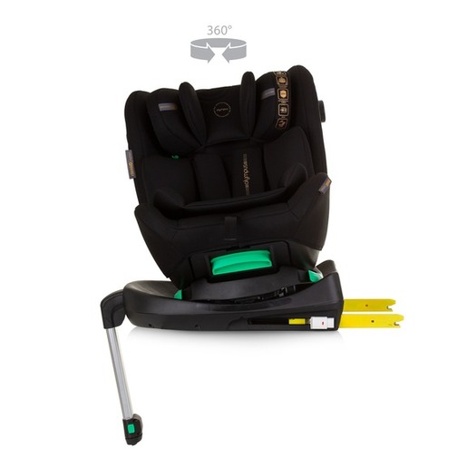 Chipolino autosjedalica, ISOFIX, 40-150 cm, Olympus Obsidian