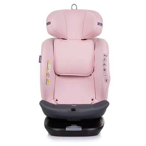 Chipolino autosjedalica, ISOFIX, 40-150cm, Motion 360 Flamingo