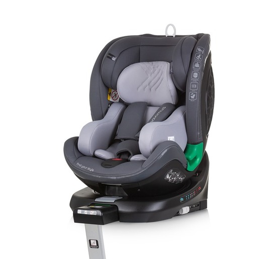 Chipolino autosjedalica, ISOFIX, 40-150 cm, Maximus Granite