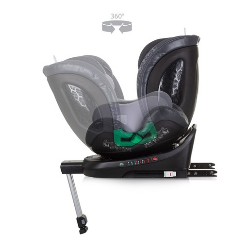 Chipolino autosjedalica, ISOFIX, 40-150 cm, Maximus Granite