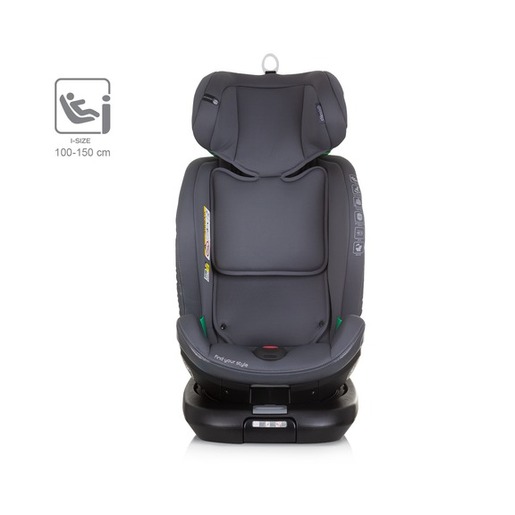 Chipolino autosjedalica, ISOFIX, 40-150 cm, Maximus Granite