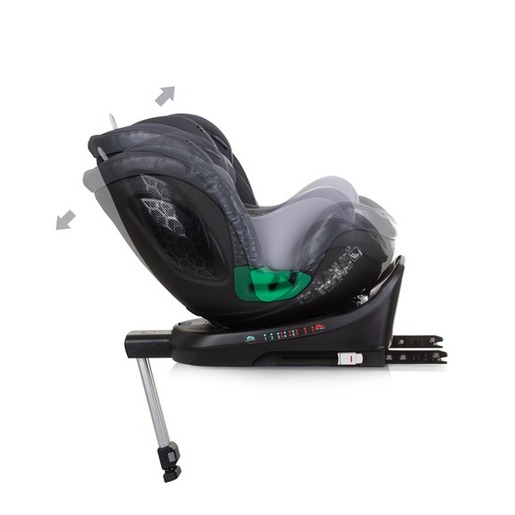 Chipolino autosjedalica, ISOFIX, 40-150 cm, Maximus Granite