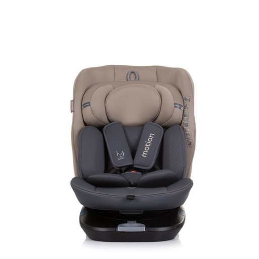 Chipolino autosjedalica, ISOFIX, 40-150cm, Motion 360 Macadamia