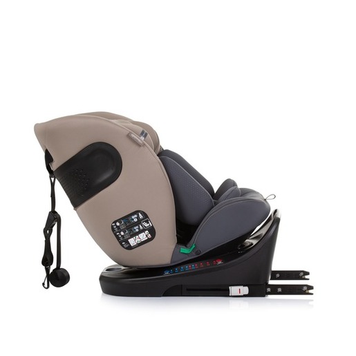 Chipolino autosjedalica, ISOFIX, 40-150cm, Motion 360 Macadamia