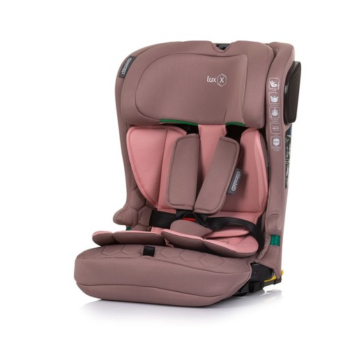 Chipolino autosjedalica, ISOFIX, 76-150cm, Lux X Flamingo