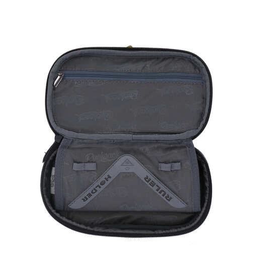 Pernica, prazna, 1 zip, Rucksack, Jumbo, crna