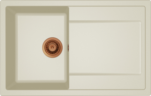 Set sudoper Life 300 + slavina Vida, Bakar/Bež