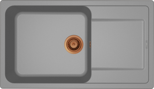 Set sudoper Life 410 + slavina Vida, Bakar/Siva