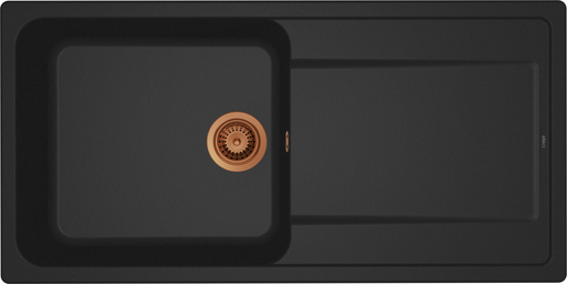 Set sudoper Life 480 + slavina Vida, Bakar/Crna