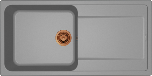 Set sudoper Life 480 + slavina Vida, Bakar/Siva