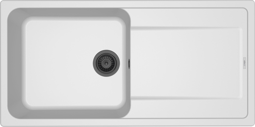 Set sudoper Life 480 + slavina Zora, Grafit/Bianco