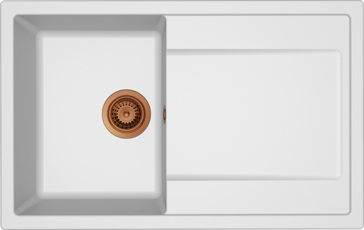 Set sudoper Life 300 + slavina Vida, Bakar/Bianco