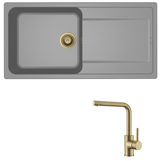 Set sudoper Life 480 + slavina Zora, Zlato/Siva