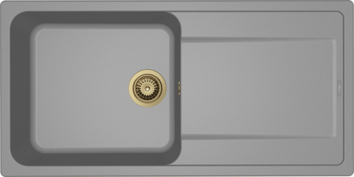 Set sudoper Life 480 + slavina Zora, Zlato/Siva