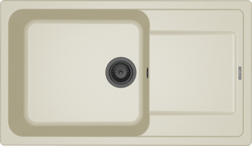 Set sudoper Life 410 + slavina Vida, Grafit/Bež