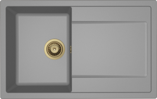 Set sudoper Life 300 + slavina Vida, Zlato/Siva