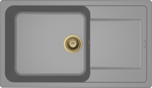 Set sudoper Life 410 + slavina Vida, Zlato/Siva