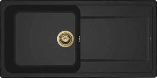 Set sudoper Life 480 + slavina Zora, Zlato/Crna