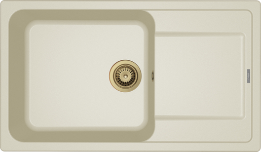 Set sudoper Life 410 + slavina Zora, Zlato/Bež