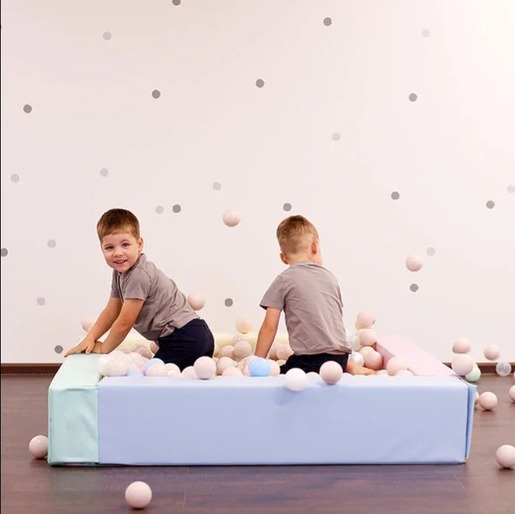 IGLU set BALL PIT - pastelni