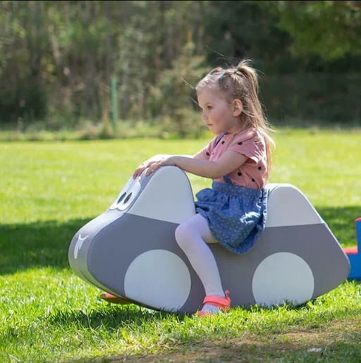 IGLU ljuljačka AUTO - sivi