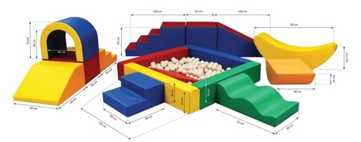 IGLU set PARTY - šareni