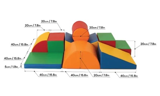 IGLU set ADVENTURER - šareni