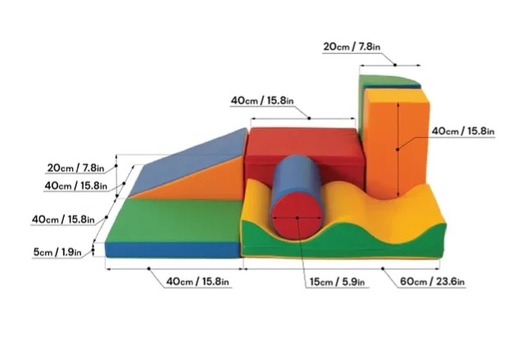IGLU set DISCOVERER - šareni