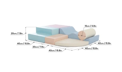 IGLU set EXPLORER - pastelni