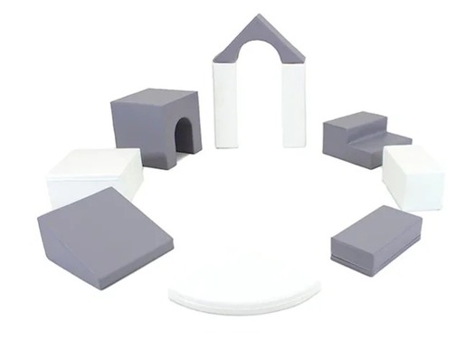 IGLU set CREATIVITY - sivi - bijeli