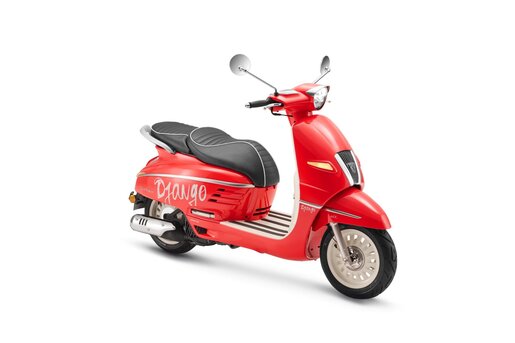 Peugeot skuter Django 50 4T E5 HOT COLOURS - Red