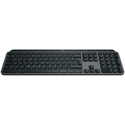 Logitech MX Keys S, bežična tipkovnica, Bluetooth, Graphite (920-011591)