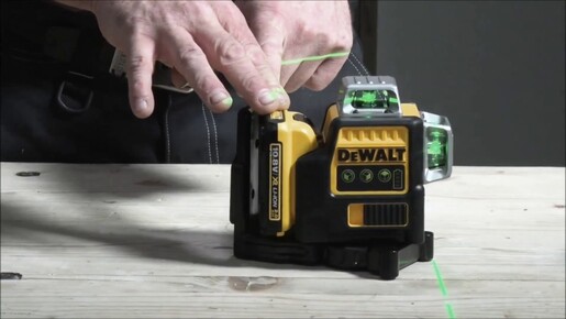 DEWALT križno-linijski laser 10,8V DCE089D1G