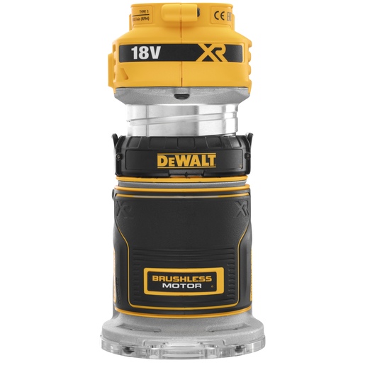 DEWALT akumulatorska jednoručna vertikalna glodalica DCW600N - 18V 8mm brushless - SAMO ALAT