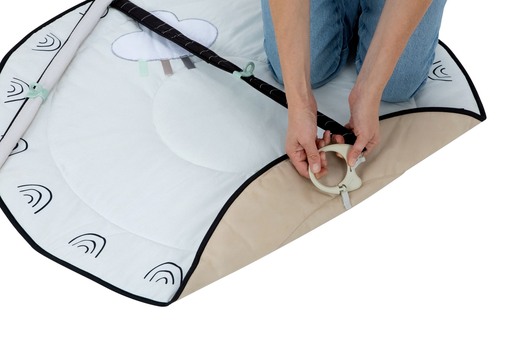 Tiny Love Edukativni Madrac Classic Gymini - Black & White