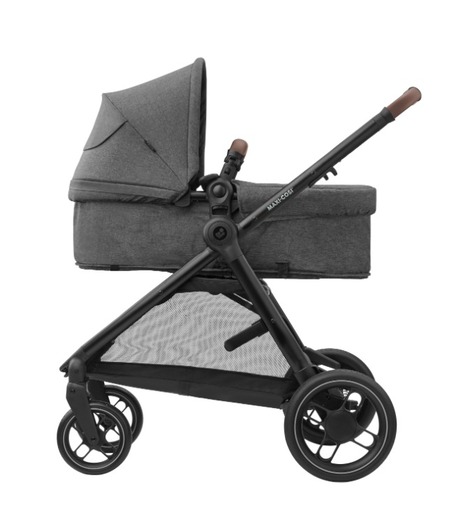 Maxi-Cosi kolica  3u1 Zelia S Trio + košara + autosjedalica - Dark Grey
