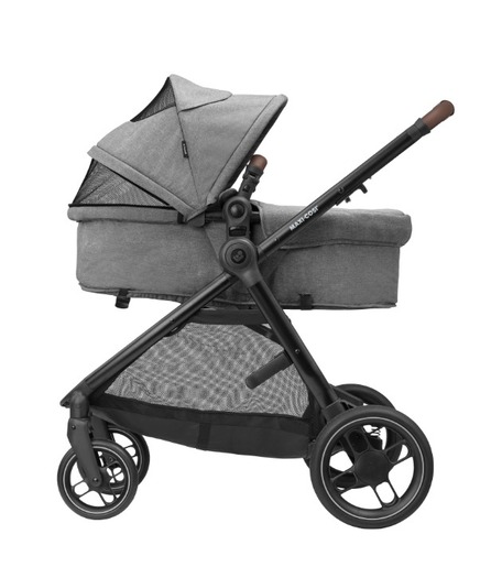Maxi-Cosi kolica  3u1 Zelia S Trio + košara + autosjedalica - Grey