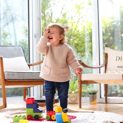 Edushape igračka Flexi Edu-Blocks - Train - 25 kom