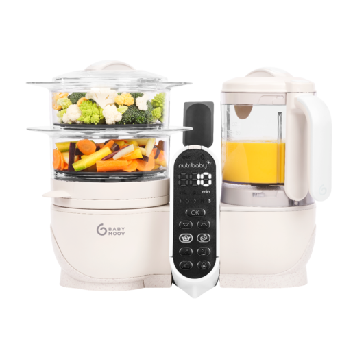 Babymoov Nutribaby+ Kuhalo/Mikser - Mineral Beige