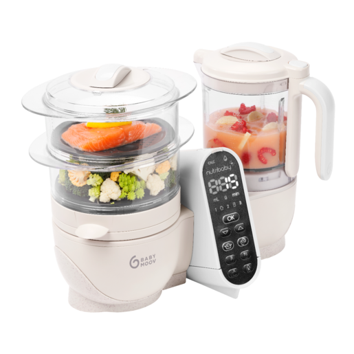 Babymoov Nutribaby+ Kuhalo/Mikser - Mineral Beige