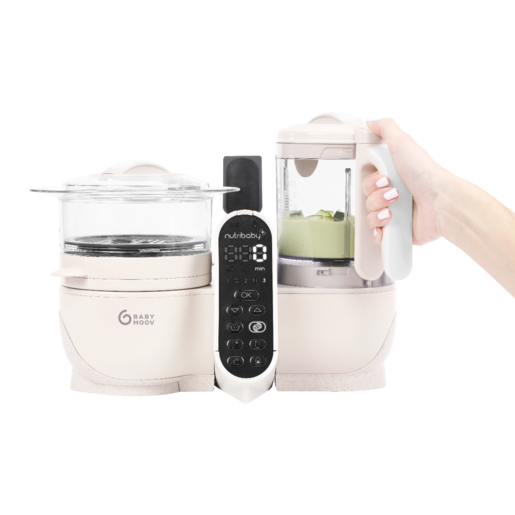 Babymoov Nutribaby+ Kuhalo/Mikser - Mineral Beige