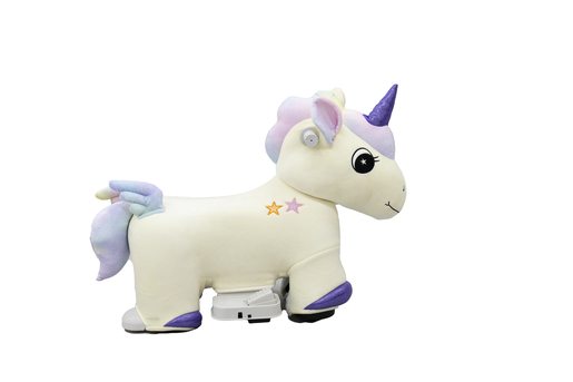 Bertonne guralica Jednorog na baterije - Bijela