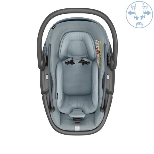 Maxi-Cosi autosjedalica Coral 360, Grupa 0+ (0-13 kg) - Essential Grey