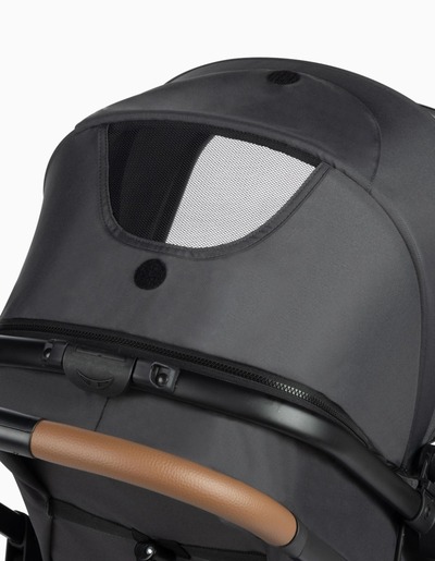 Bebe Confort kolica 3u1 Haze + košara + autosjedalica - Mineral Graphite