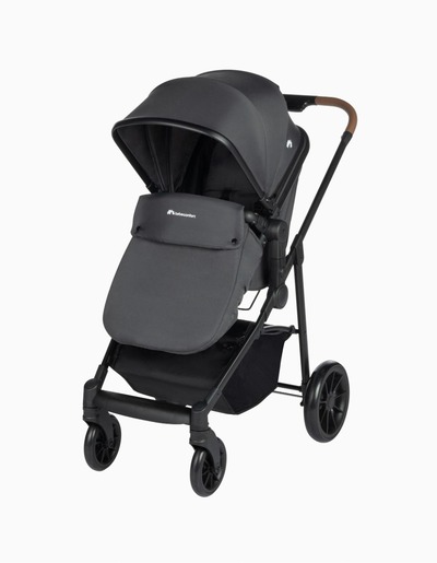 Bebe Confort kolica 3u1 Haze + košara + autosjedalica - Mineral Graphite