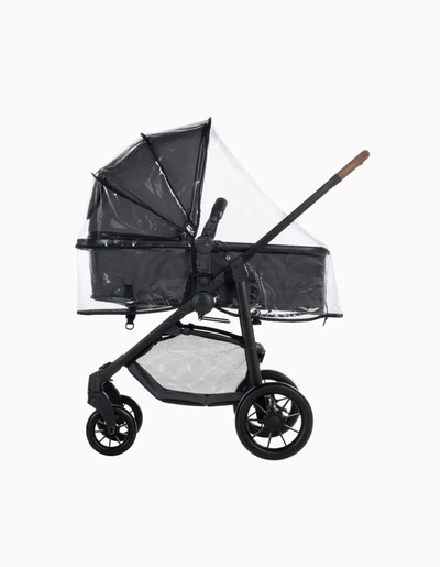 Bebe Confort kolica 3u1 Haze + košara + autosjedalica - Mineral Graphite