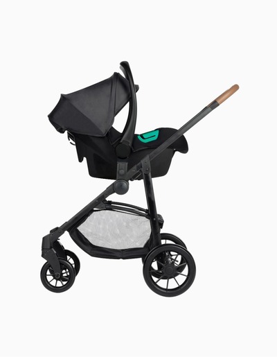 Bebe Confort kolica 3u1 Haze + košara + autosjedalica - Mineral Graphite