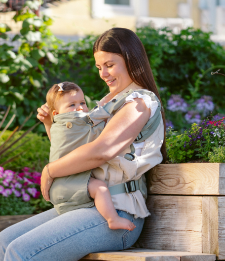 Babymoov nosiljka Moov&Boost - Sage Green